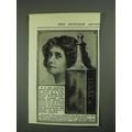 1908 Hall's Hair Renewer Ad, Falling Hair Germ ...