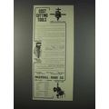1910 Ingersoll-Rand Crown Imperial Drill, Hoist Ad