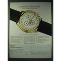 1989 Hamilton Moon-Phase Watch Ad - A precision triple-Orbit Timepiece
