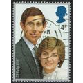 1981 Royal Wedding 14p Multicoloured SG1160 FU