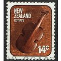 New Zealand 1975 Maori Artefacts 14c Brown Yell...