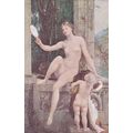Paul Baudry La Verite Nude Risque Painting Old ...