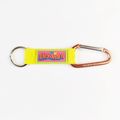 Alexandra Named Keyring Yellow Nylon Orange Car...