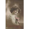 PC21313 Greeting Postcard. A Birthday Wish. Lit...