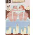 BOOMERANG POSTCARD : STAYING IN FOR THE MILLENN...