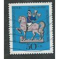 BERLIN -1969 50pf + 25 'HUMANITARIAN RELEIF FUN...