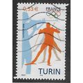 FRA 2006 53c 'WINTER OLYMPICS - TURIN' FINE USE...