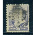 Used 212 1c Benjamin Franklin Just Clears M01332