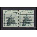 1616b 9c Capitol Dome Fine MNH Dry Gum Gap Pair...