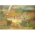 Art CHARLES J. ADAMS Kentish Rainbow Postcard (...