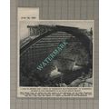 C3477) Italian Bridge Near Leghorn Italy - 1950...