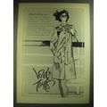 1974 Lord & Taylor Ad - Mel Mortman Shirtdress ...