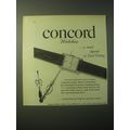 1948 Concord Watches Advertisement - so much depends on good timing