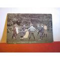 RING A RING ROSES CHILDREN PLAYING used antique...