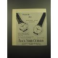 1960 Black Starr & Gorham Ad - Movado Kingmatic...