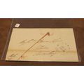 QV Queen Victoria 1841 GB Pre-Stamp Cover Bilst...