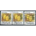Fruits: 3x 2rm - Malaysia 2005 - F H - SG 1095e