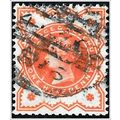1887 -1892 Queen Victoria Jubilee - ½d orange (...