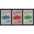 Portugal Europa CEPT 3v 1972 MNH SG#1470-1472 M...