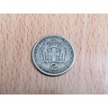 Greece 1959 2 Drachma Coin