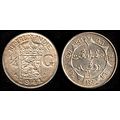 Netherlands East Indies Quarter Gulden 1941 1/4...