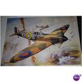 Airfix Spitfire Poster