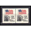 1895 20c U.S. Flag Fine MNH SG CNP Left 1 PA0239