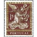PORTUGAL, Archangel Gabriel, brown 1962, 1Esc