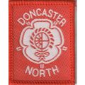 Scout Badge UK - Doncaster North - Black Back (...
