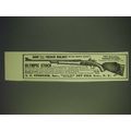1937 a.F. Stoeger Olympic Stock Ad - Now! Genuine French Walnut