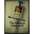1970 Sunoco Special Motor Oil Ad - Mileage Conqueror