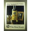 1970 White Horse Scotch Ad - Nelson's Triumph T...