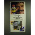 1985 WD-40 Lubricant Ad - The lock was stuck, but I wasn't