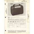 CROSLEY model 56PA 56PB AM radio receiver Sams ...