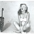 Marilyn Monroe vintage sexy Bathing Suit Swim p...