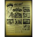 1946 Ethyl Gasoline Ad - Who's next? Can you pick the four drivers