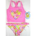 NWT Angel Beach Girls 2 Pc Pink Embellished Hea...
