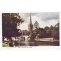 Trinity Church & River Stratford-upon-Avon Post...