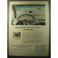 1953 Libbey Owens Ford E-Z-Eye Safety Plate Glass Ad - Drive in the shade