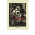 Alsatian Pilgrims, Alsace, France, Book Illustr...
