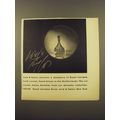 1961 Lord & Taylor Royal Leerdam Crystal Melon ...
