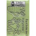 Little Musings. Christmas Cheer Clear Stamp Set...