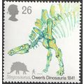 GB QEII 1991 Dinosaurs 26p Stegosaurus Unmounte...
