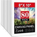 ESRICH Canvas Boards for Painting 8X10, 80 Pack...