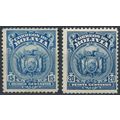 Coat of Arms: 15c & 20c P12½ - Bolivia 1925 - N...