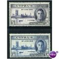 Cyprus KGVI 1946 Victory Unmounted Mint NHM SG ...