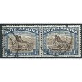 South Africa 1939 SG62 1/- Brown & Chalky Blue ...