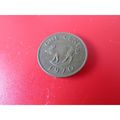 1970 QUEEN ELIZABETH II BERMUDA ONE CENT FREE P...