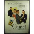 1930 Camel Cigarettes Ad - It's the Camel Blend