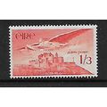 IRELAND 1949 1s.3d RED ORANGE ANGEL VICTOR SG 1...